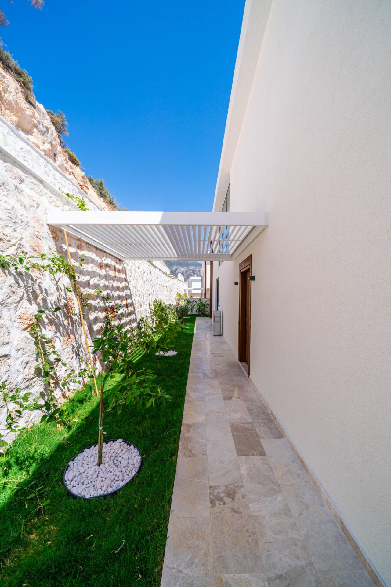Entrance to Villa Anatolia 1, villas to rent in Kalkan, Turkey