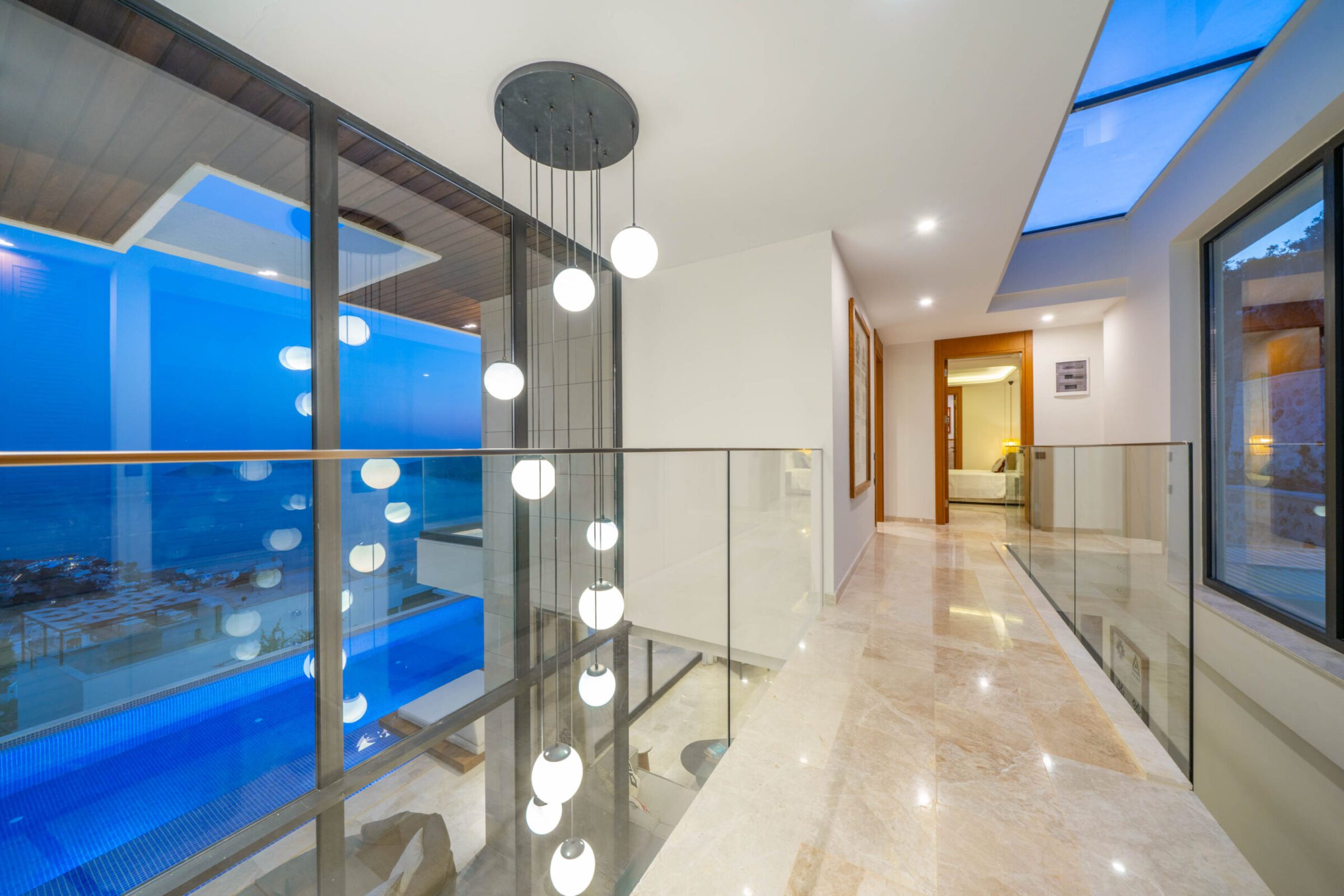 Hallway of Villa Anatolia 1, villas to rent in Kalkan, Turkey