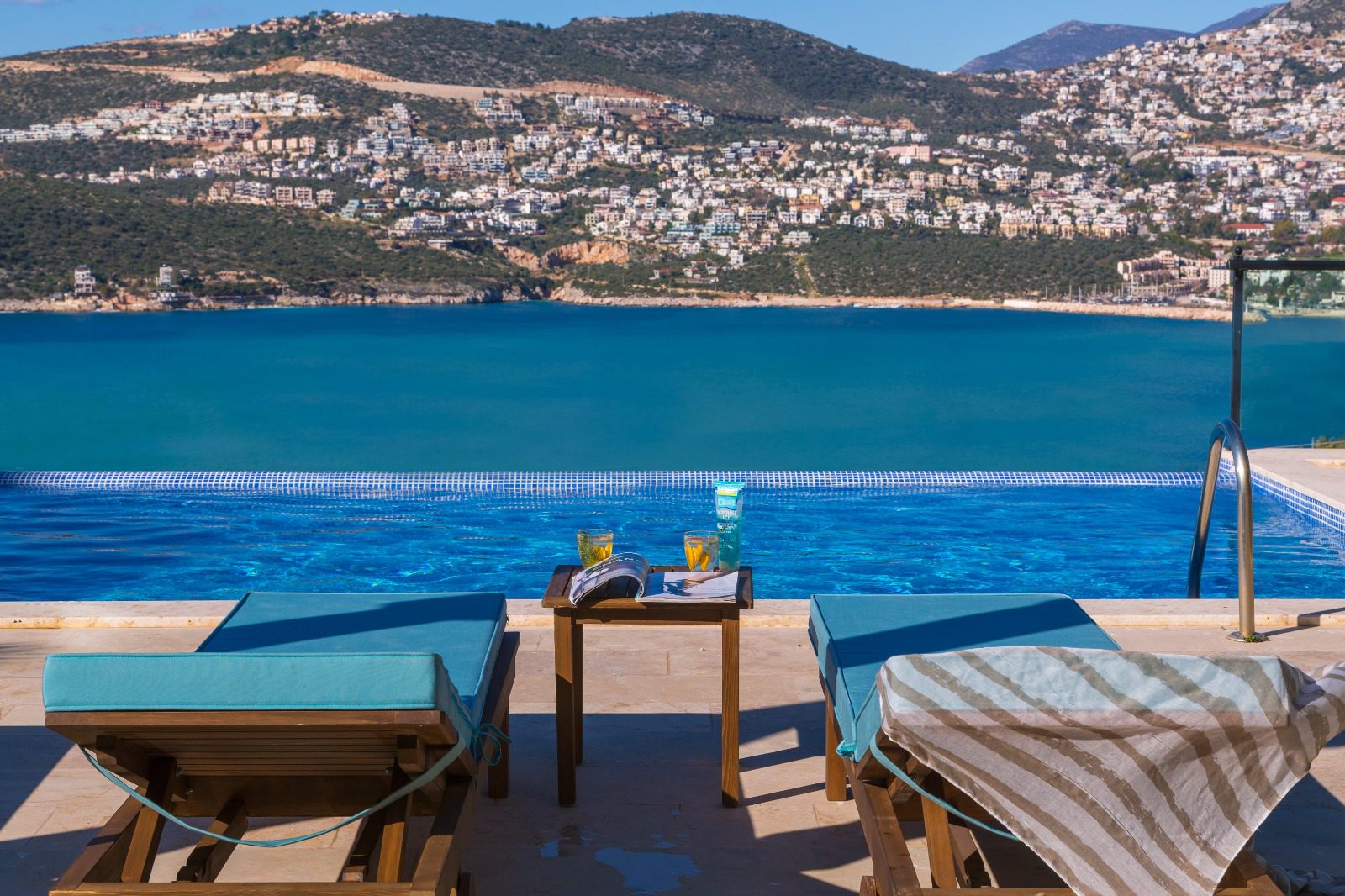 View from Villa Elia, villa holidays in Kalkan, Turkey