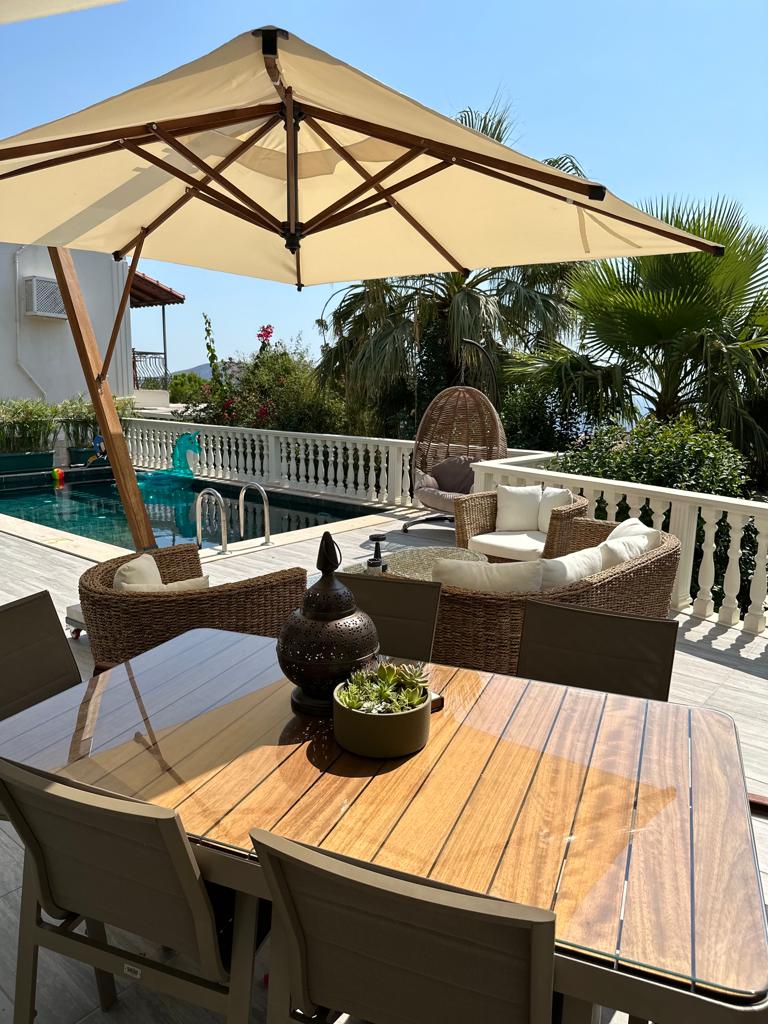 Garden of Villa Verde, holiday villa to rent in Kalkan, Turkey