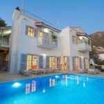 Front view of Villa Serin Ev, holiday villas in Kalkan, Turkey