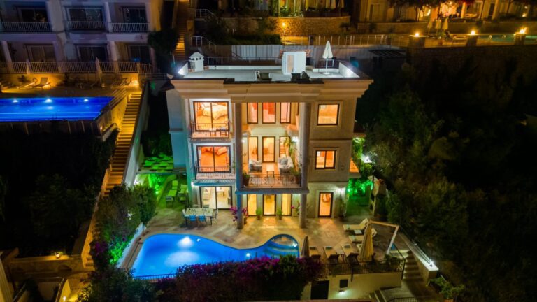 Front view of Villa Salice, villa holidays in Kalkan, Turkey