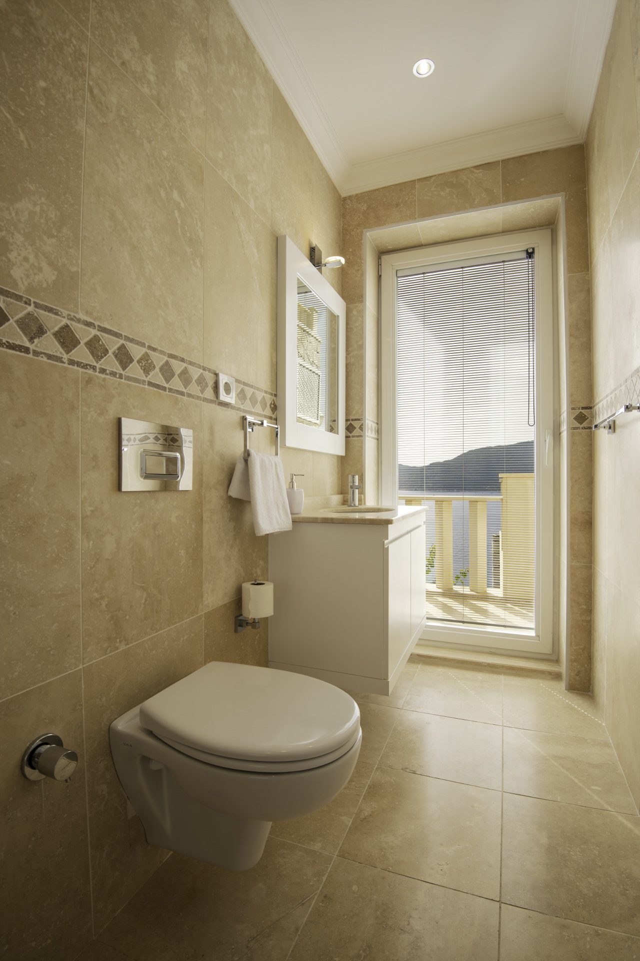 Bathroom in Villa Ketchy, villas to rent in Kalkan, Turkey