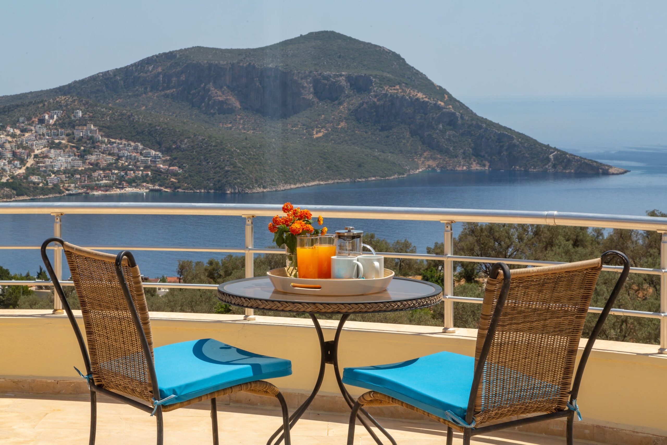 View from The Grove, villas to rent in Kalkan, Turkey