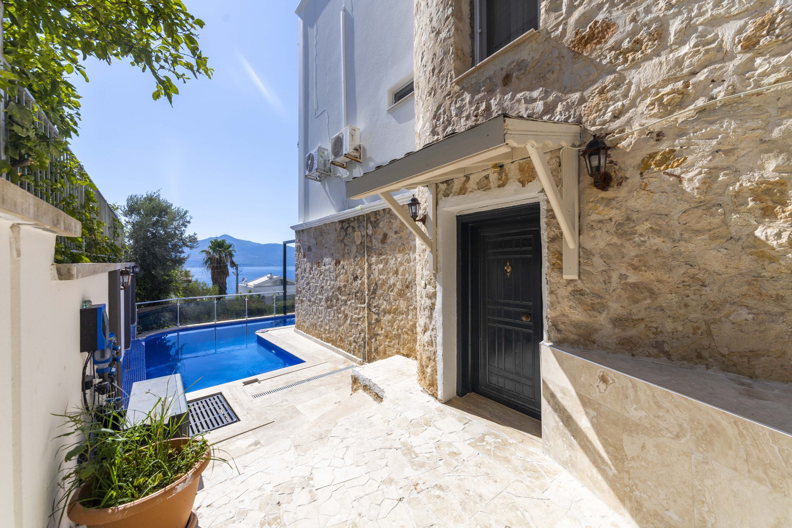 Entrance to Villa Happy, villa holiday in Kalkan, Turkey