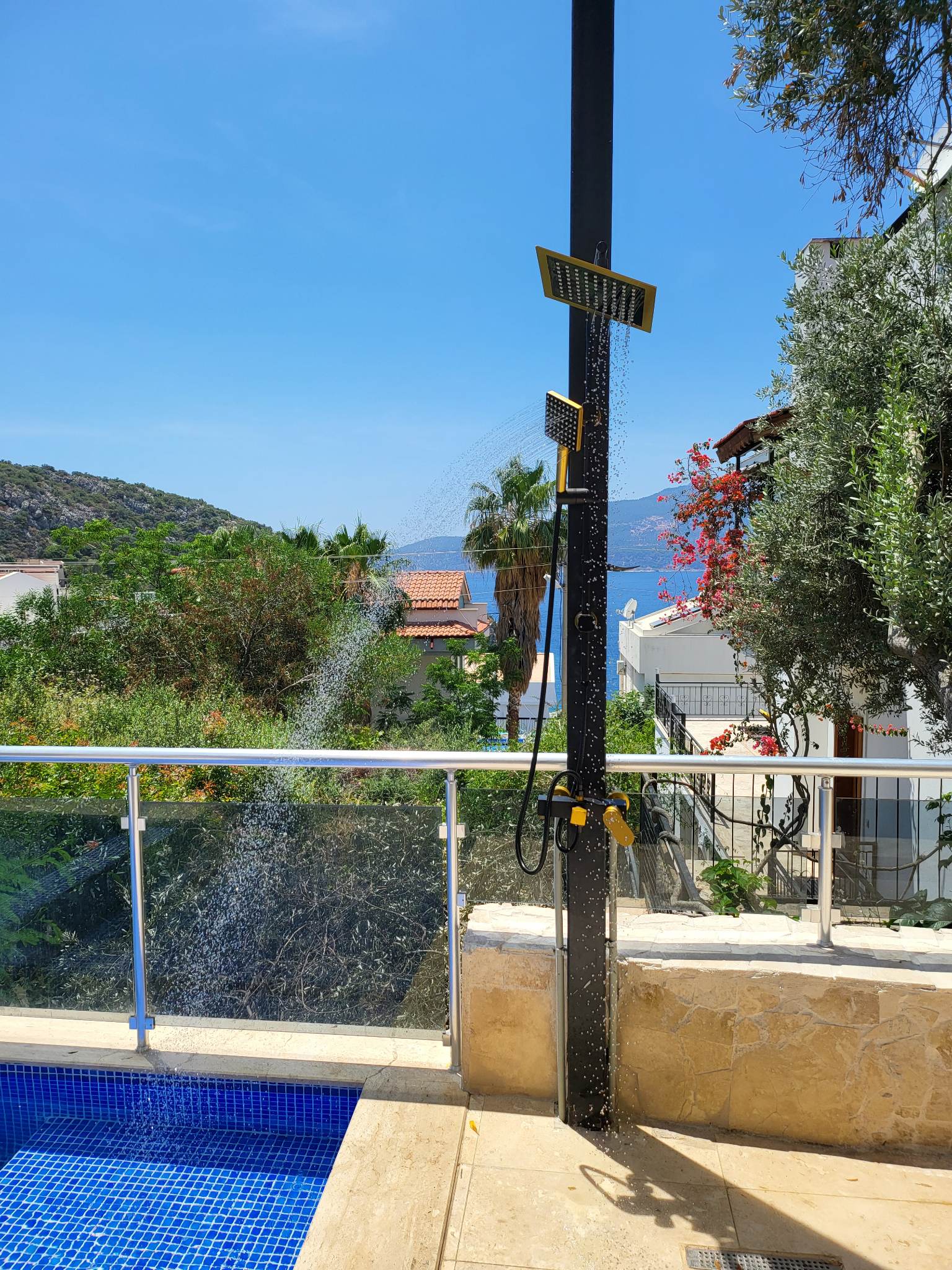 View from Villa Happy, villa holiday in Kalkan, Turkey