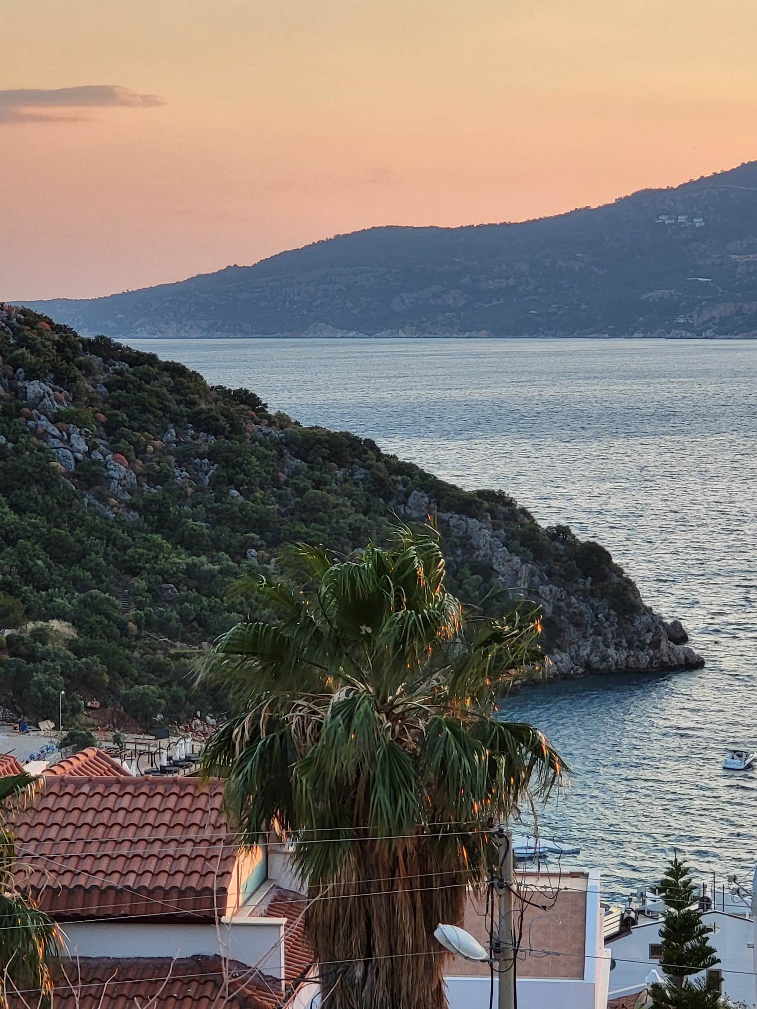 View from Villa Happy, villa holiday in Kalkan, Turkey