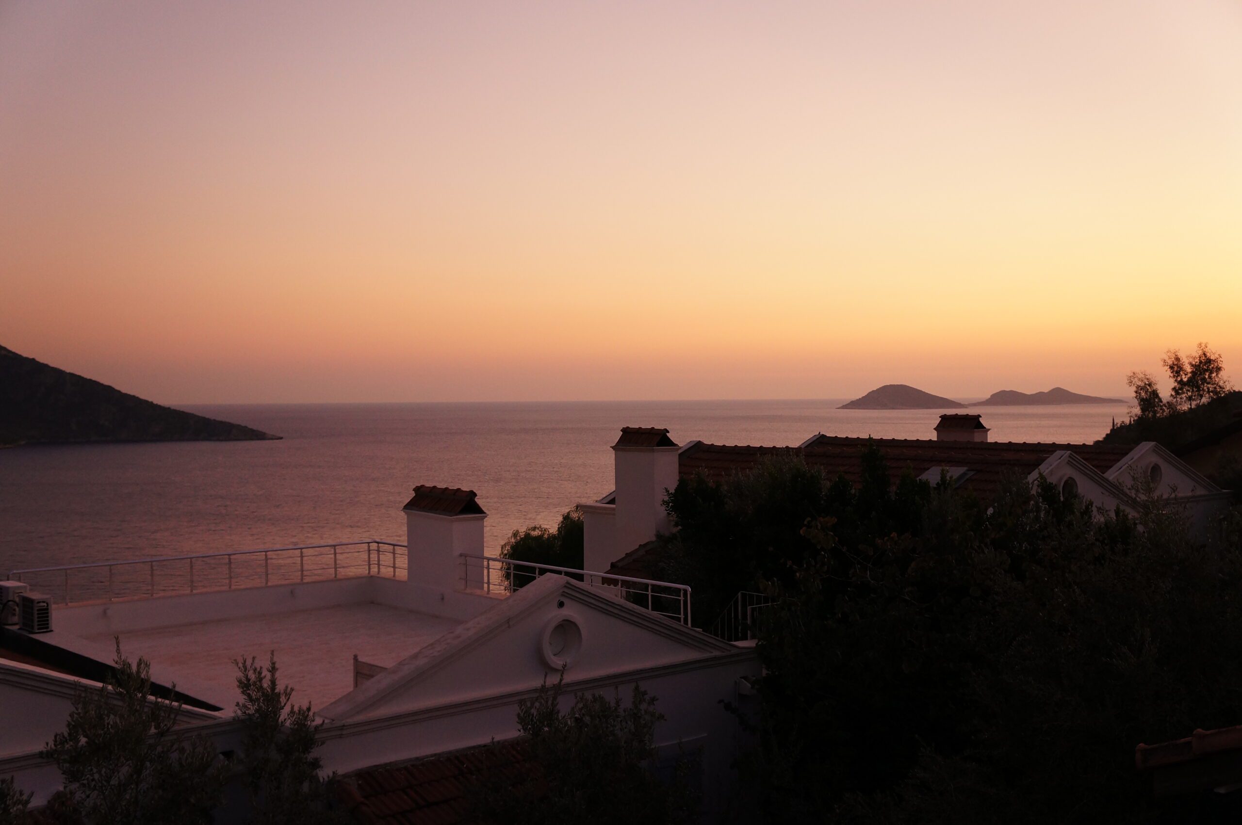 View from Villa Amelia, villas to rent in Kalkan, Turkey