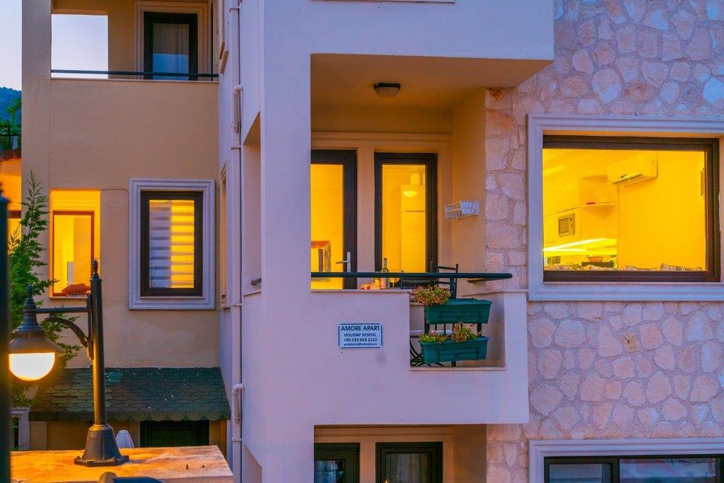 Front view of Amore Apartment, holidays in Kalkan, Turkey