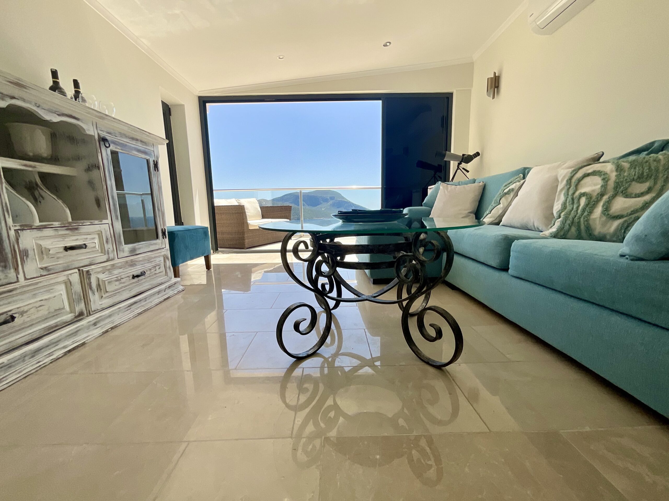 Lounge with garden access in Villa Calypso, villa holidays in Kalkan, Turkey