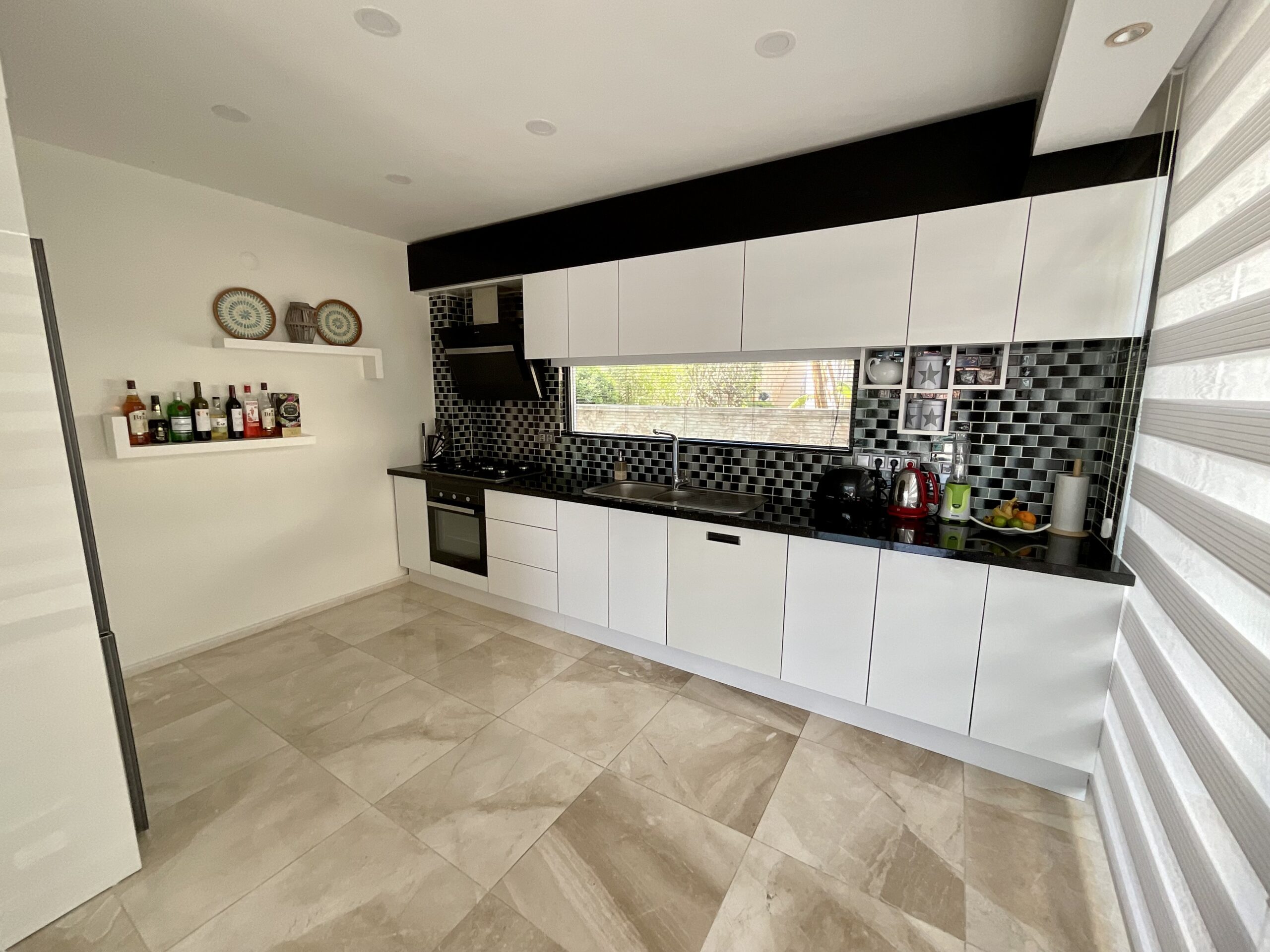 Fully-equipped kitchen in Villa Calypso, villa holidays in Kalkan, Turkey