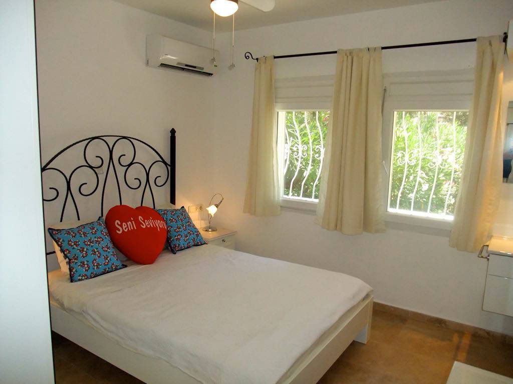 Double bedroom in Villa Amelia, villas to rent in Kalkan, Turkey