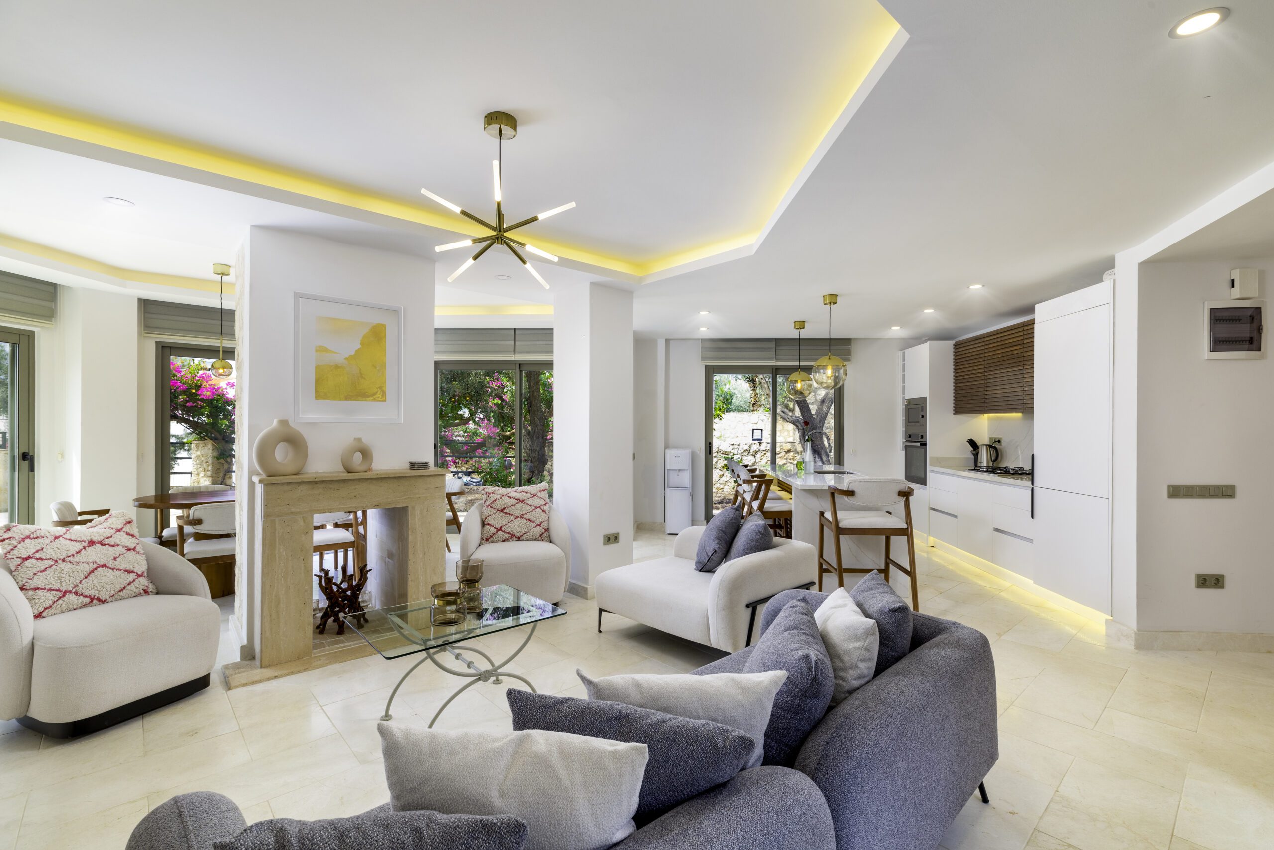 Lounge in Villa Bahce, villas to rent in Kalkan, Turkey