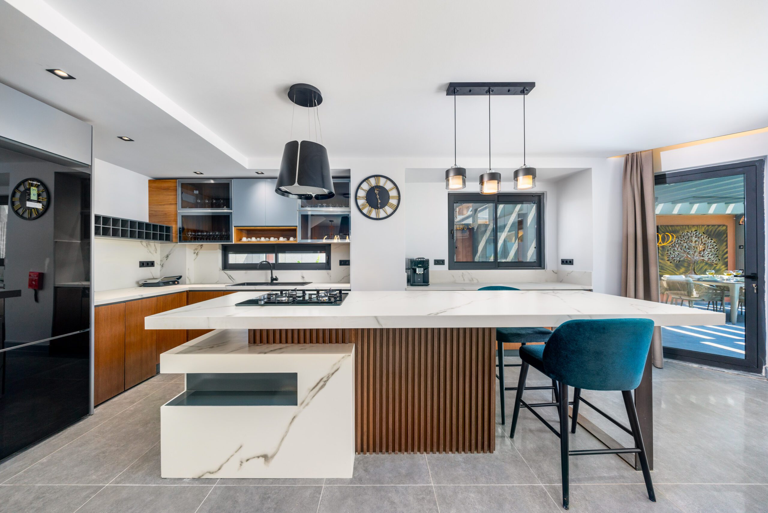 Large, fully-equipped kitchen in Villa Nova, villa holidays in Kalkan, Turkey