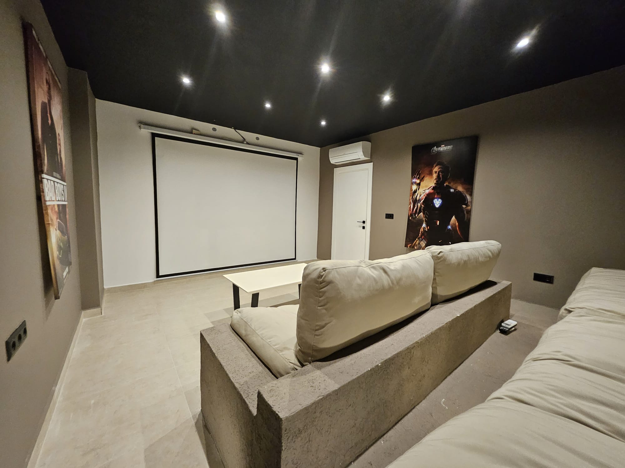 Cinema room in Villa Nobles Rox, villa holidays in Kalkan, Turkey