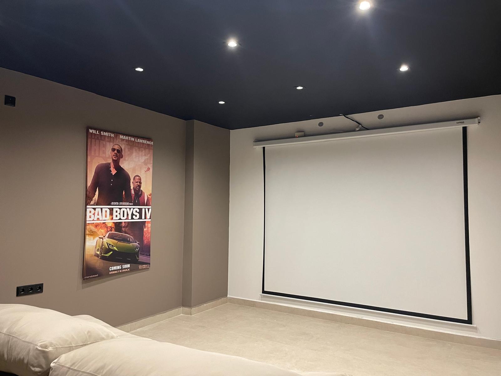 Cinema room in Villa Nobles Rox, villa holidays in Kalkan, Turkey