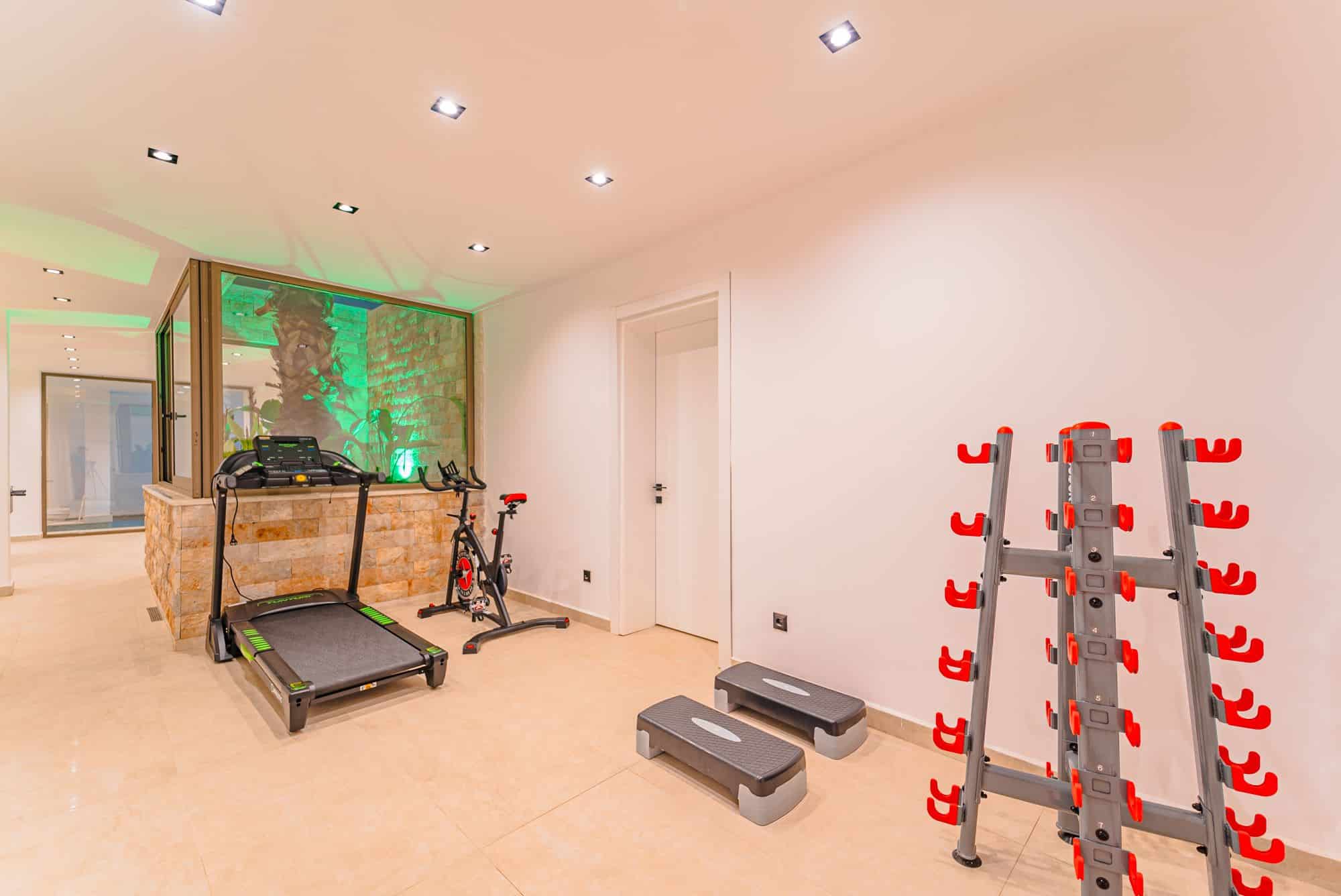 Gym at Villa Nobles Rox, villa holidays in Kalkan, Turkey