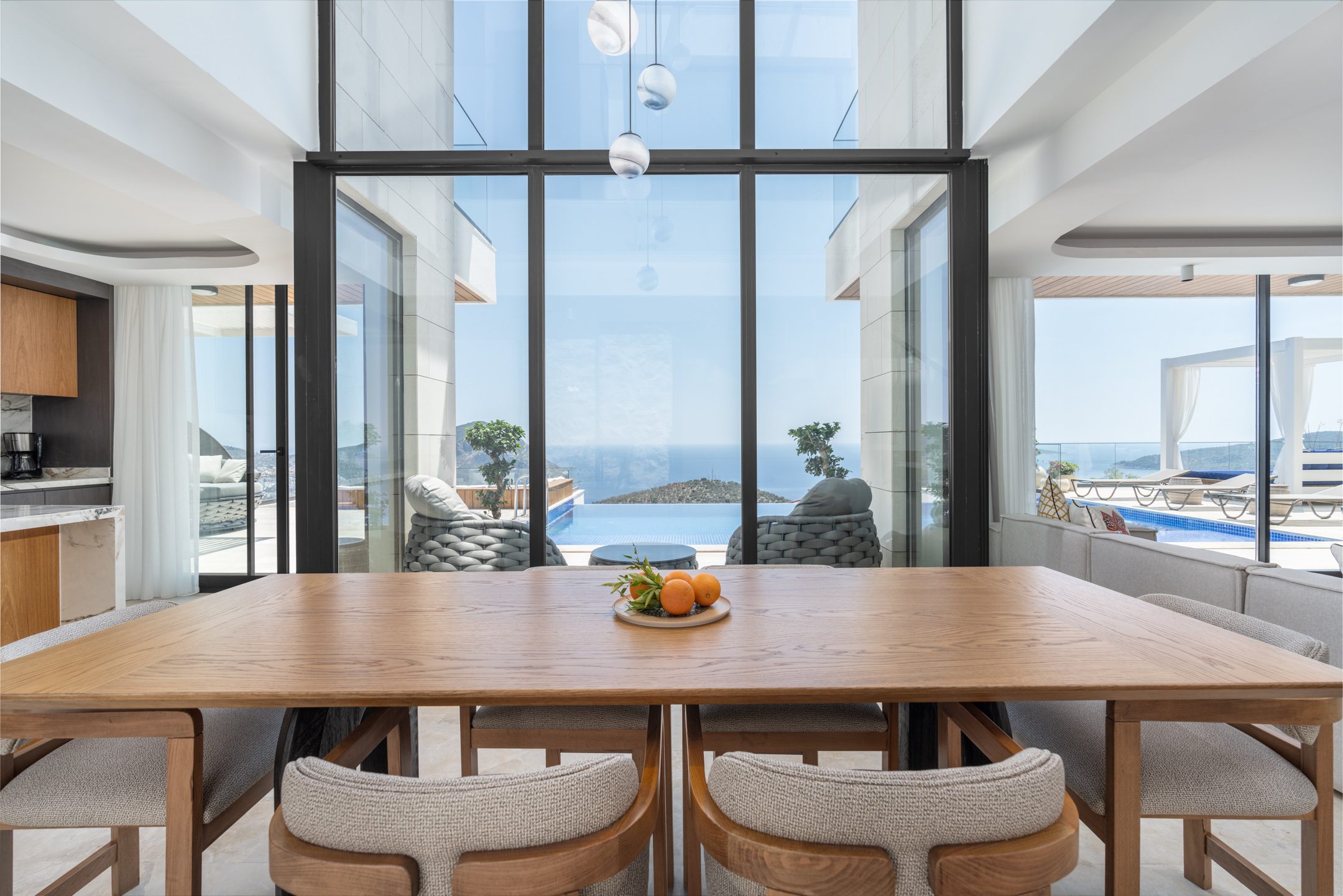 Dining area at Villa Anatolia 3, villas to rent in Kalkan, Turkey