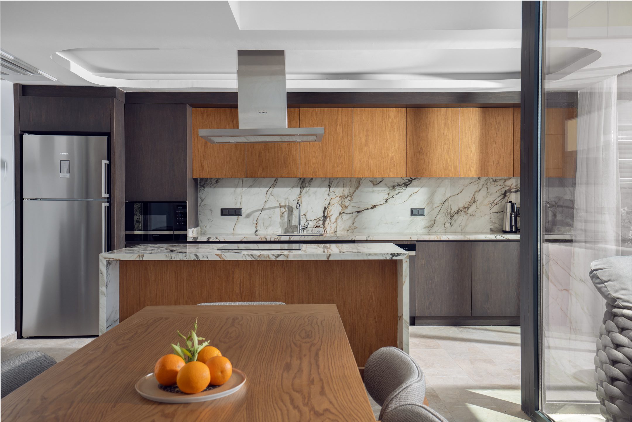 Fully-equipped kitchen and breakfast bar in Villa Anatolia 3, villas to rent in Kalkan, Turkey