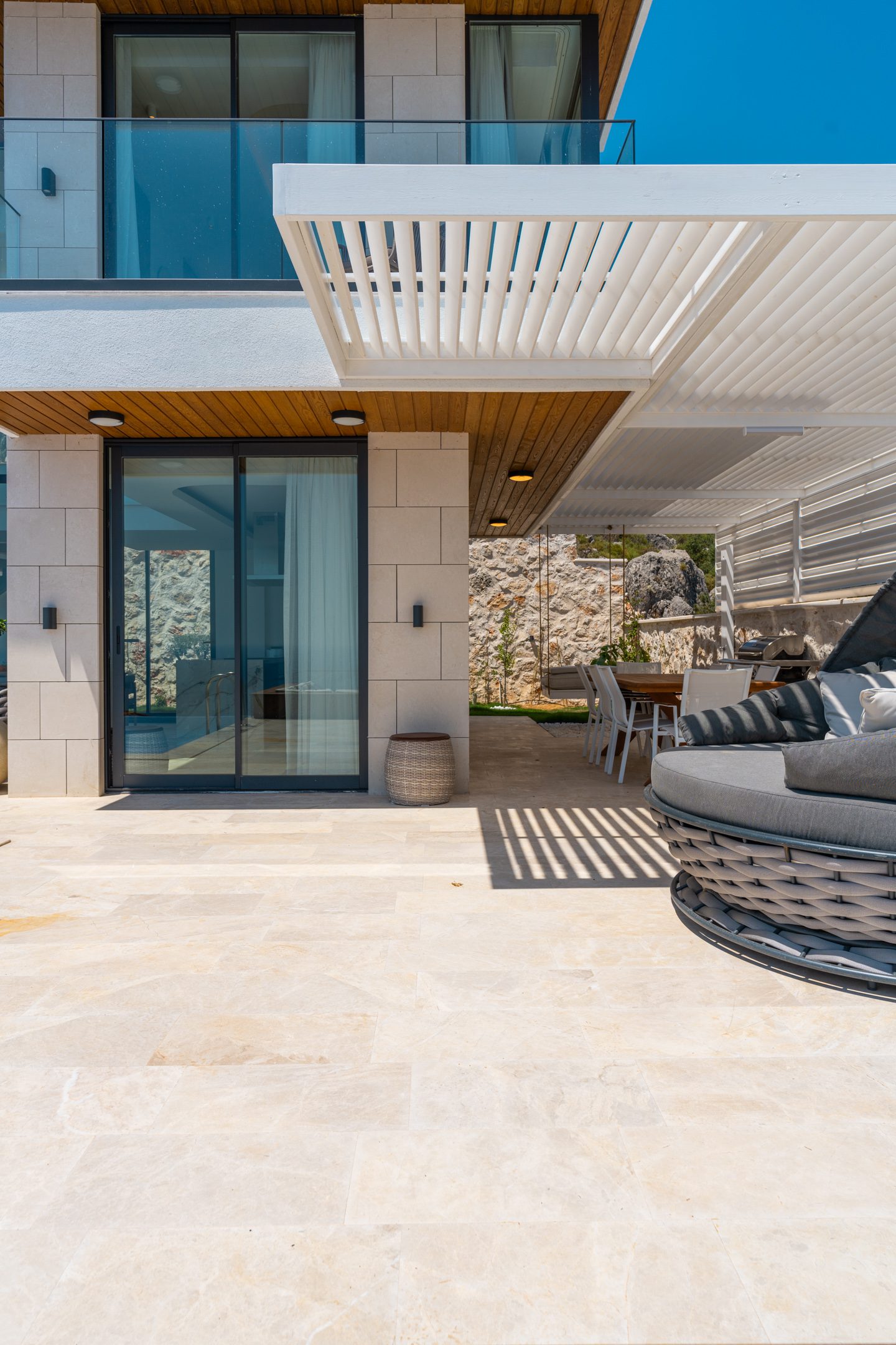 Garden of Villa Anatolia 3, villas to rent in Kalkan, Turkey