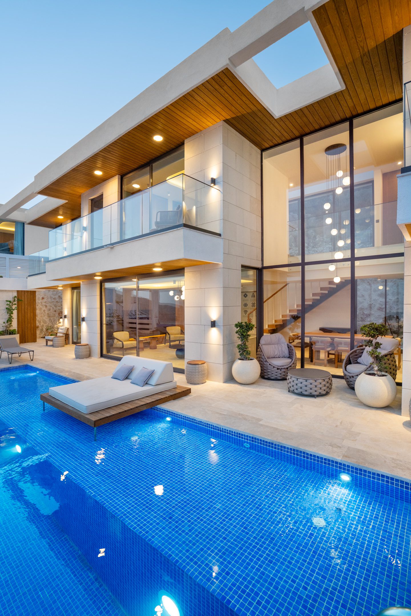 Front view of Villa Anatolia 3, villas to rent in Kalkan, Turkey