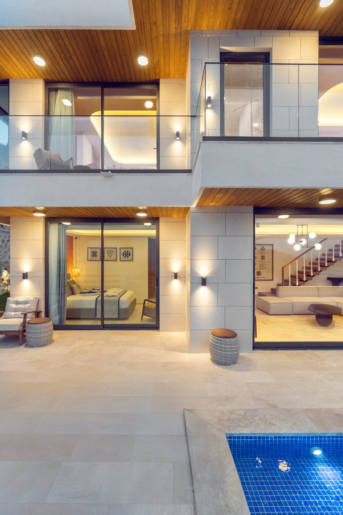 Front view of Villa Anatolia 3, villas to rent in Kalkan, Turkey