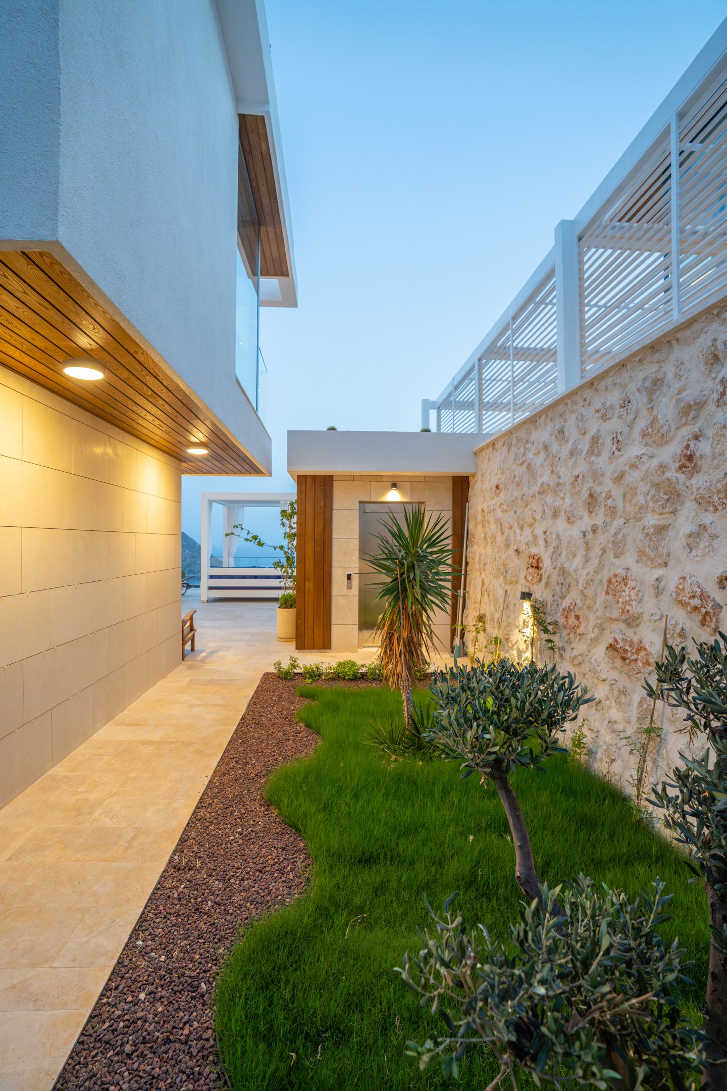 Garden of Villa Anatolia 3, villas to rent in Kalkan, Turkey
