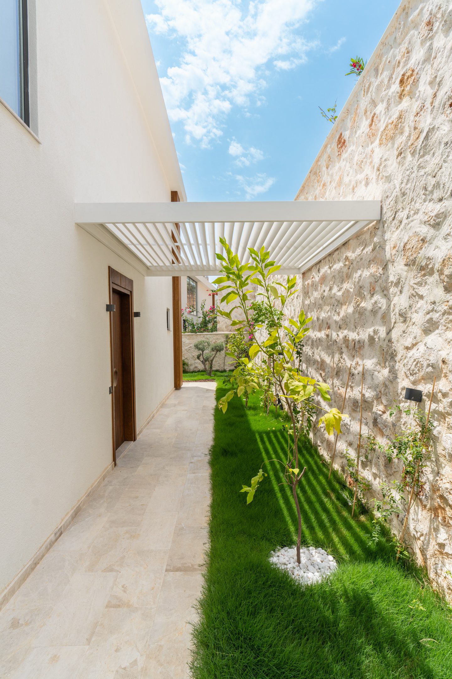 Garden of Villa Anatolia 3, villas to rent in Kalkan, Turkey