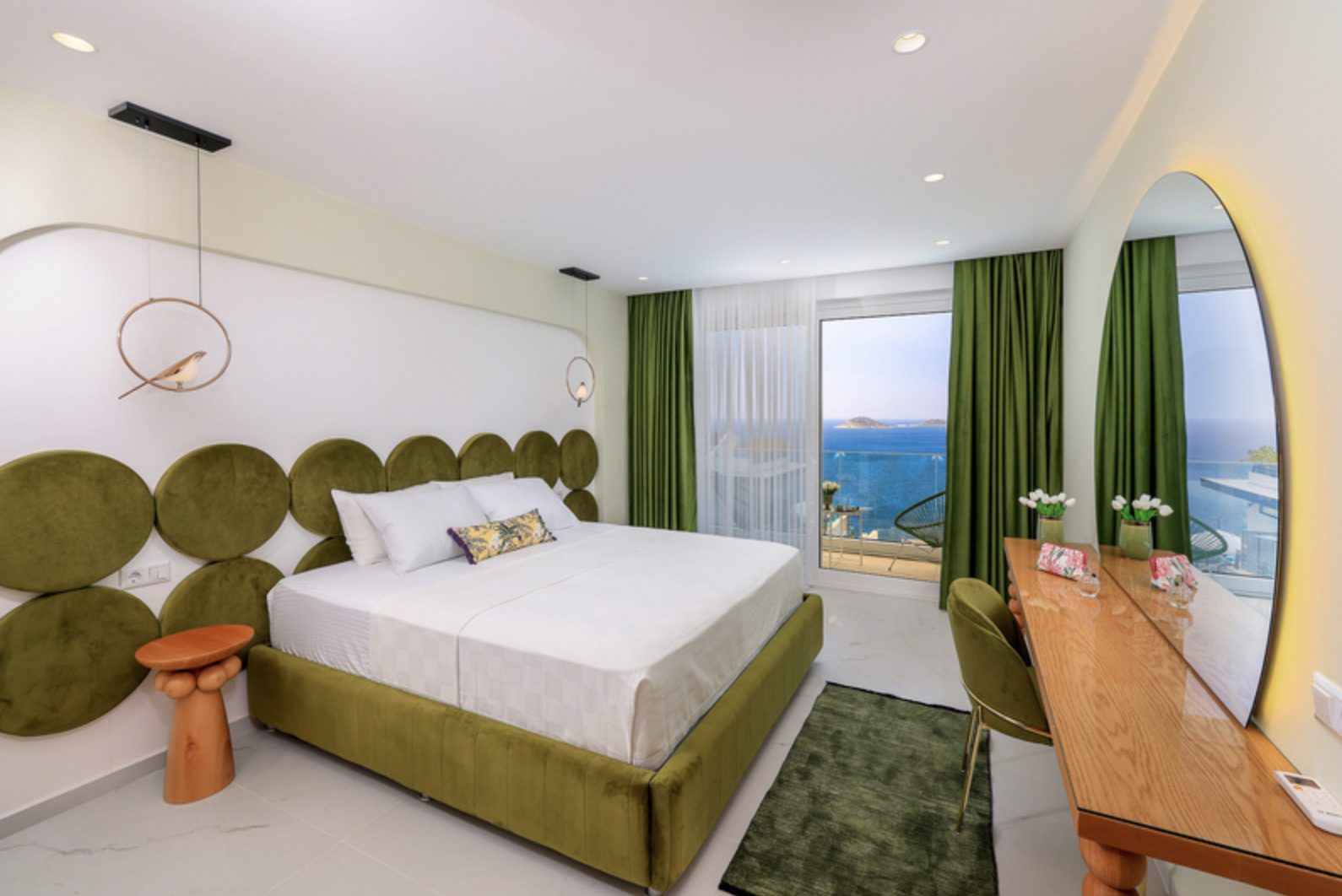 Double bedroom in Villa Calikusu, Kalkan