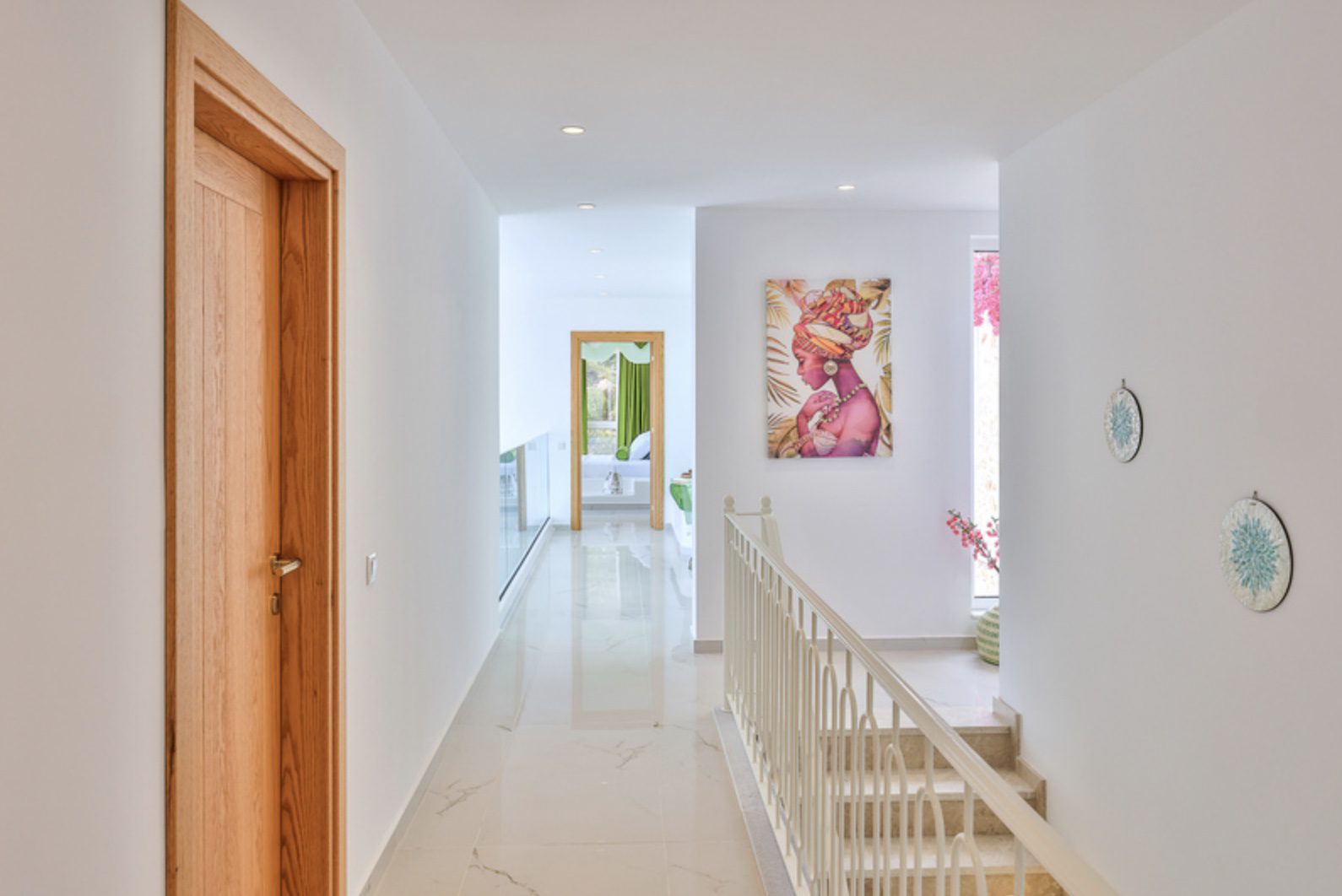 Hallway of Villa Calikusu, Kalkan