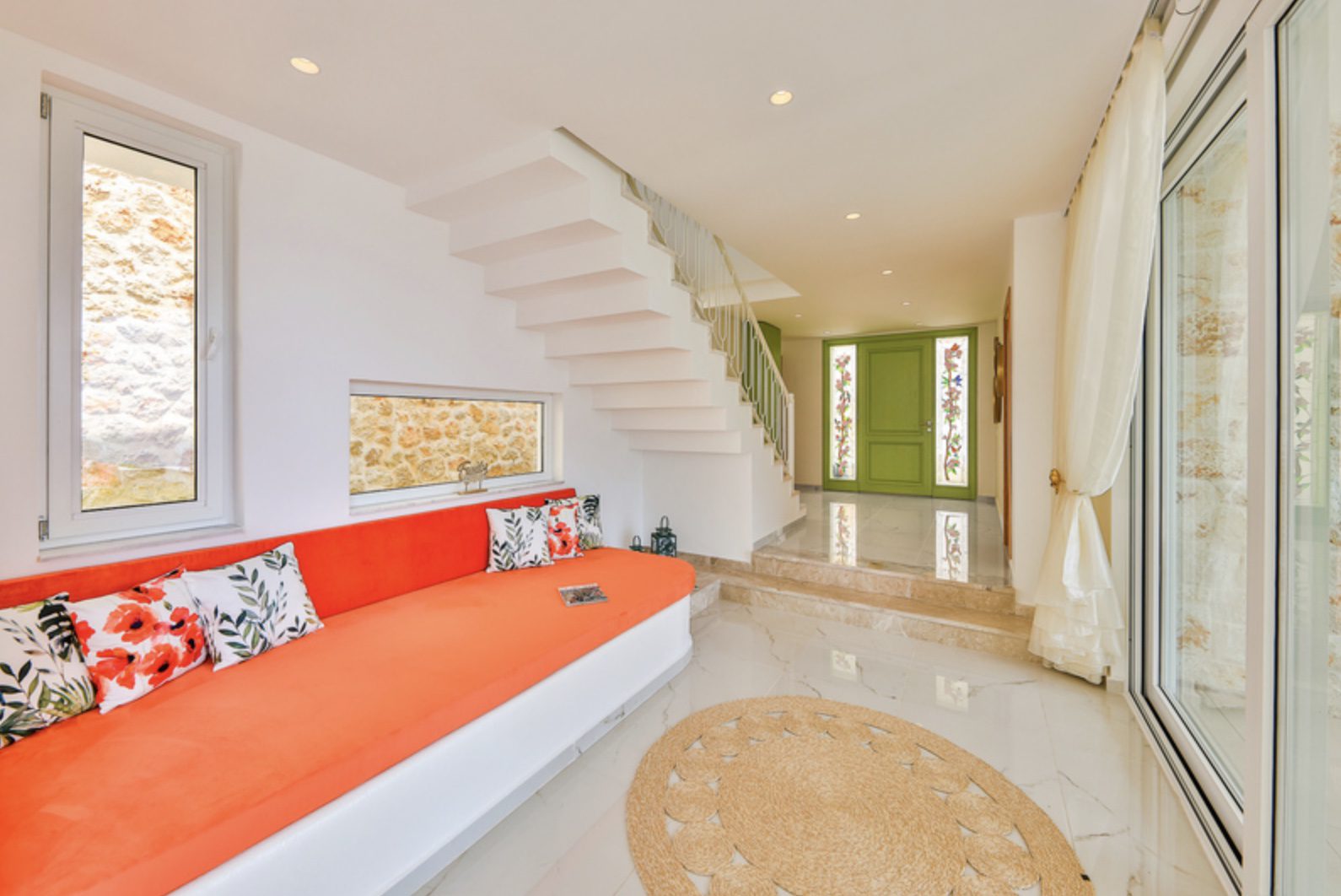 Hallway of Villa Calikusu, Kalkan