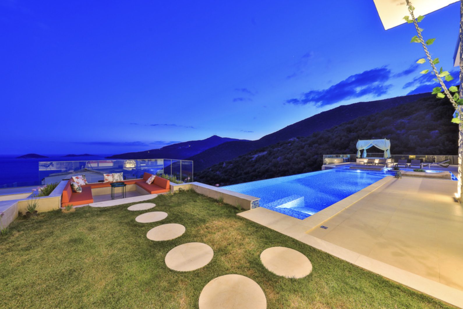 View from Villa Calikusu, Kalkan