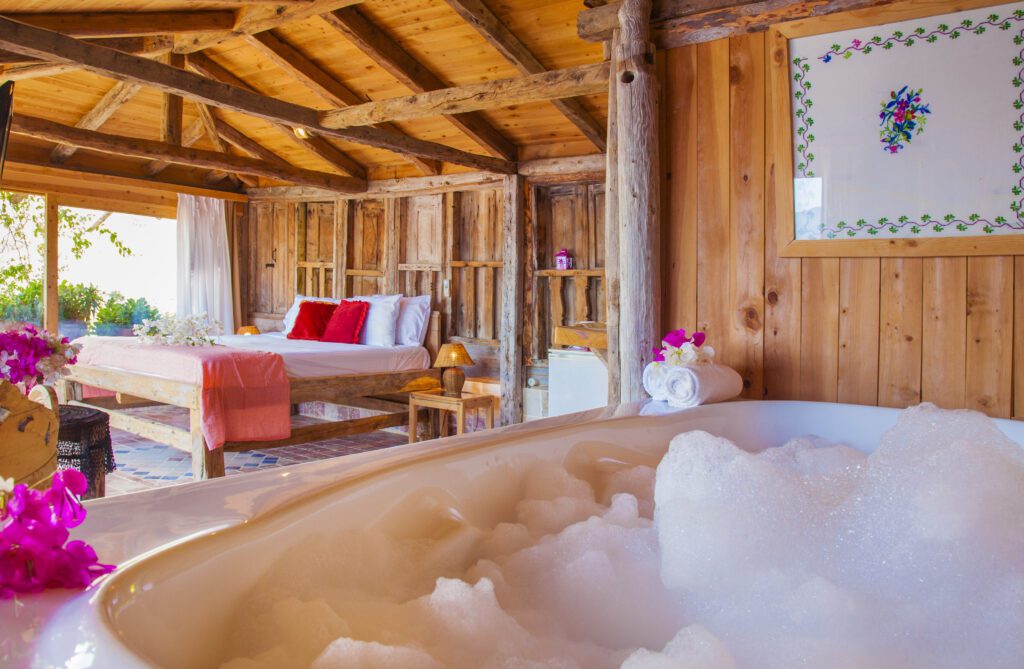 Exclusive suite with jacuzzi in Fidanka Hotel, Kalkan