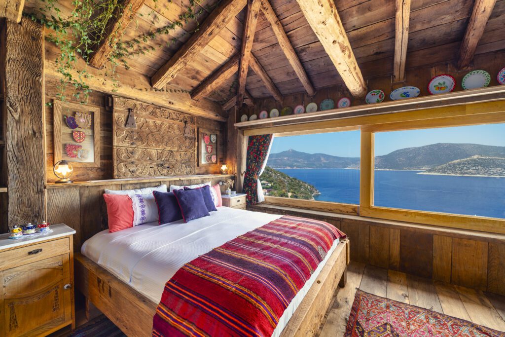 Premium suite with jacuzzi in Fidanka Hotel, Kalkan