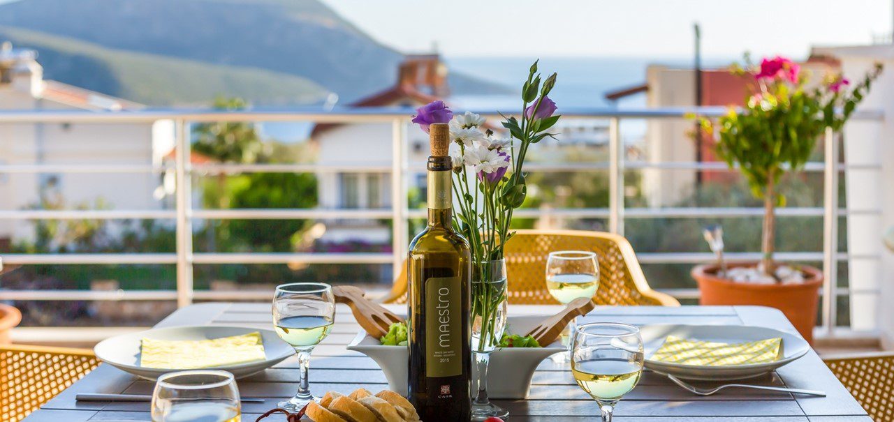 View from Rumi Apartment, Kalkan