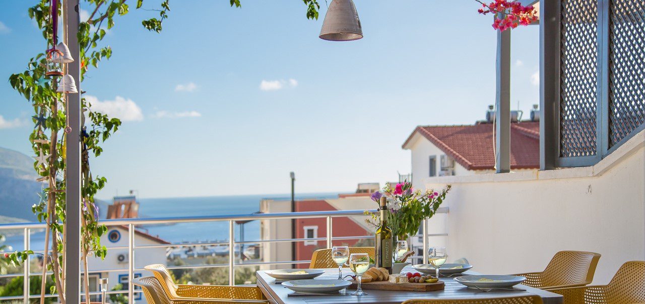 View from Rumi Apartment, Kalkan